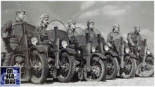 10 Two Wheeled War Machines  A Brief History of Ten Military Motorcycles [upl. by Fan]