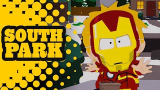 The Avengers Go TrickorTreating  SOUTH PARK [upl. by Oiludbo23]