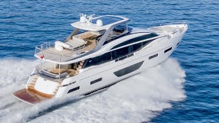 925M Superyacht Sea Trial  Princess Y85 [upl. by Eniac]