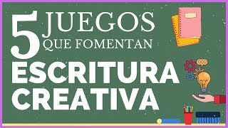 Escritura creativa para niños y niñas 5 juegos [upl. by Tumer]