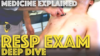 Respiratory Examination Explained  Clinical Skills Deep Dive  Medical School Revision  Dr Gill [upl. by Niro171]