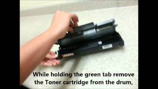 How To Replace A Brother Toner Cartridge  Tutorial [upl. by Anod289]