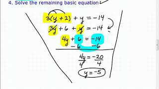 MultiStep Equations [upl. by Palm]