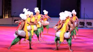 Pung Cholom or Drum dance from Manipur [upl. by Canale]