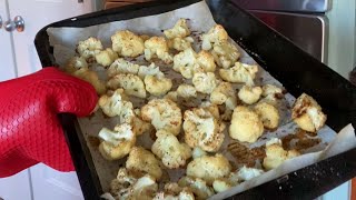 Oven Roasted Cauliflower Recipe [upl. by Ulah]