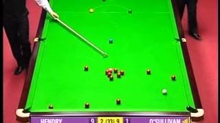 2004 World Snooker Championship SF Ronnie OSullivan vs Stephen Hendry Session 2 BBC [upl. by Daveen]