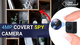 Diamond 4MP Covert Pinhole Spy Camera Overview [upl. by Rivers]