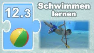 Schwimmen lernen  123 Tieftauchen und Druckausgleich üben Hörbuch [upl. by Assirahc]