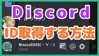 DiscordでユーザーのIDを取得する方法 [upl. by Kala]