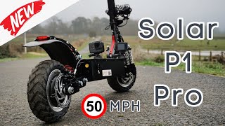 Solar P1 Pro INSANE 3200W 50MPH Electric Scooter [upl. by Wickham]