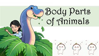 Science Lesson Body Parts of Animals [upl. by Delmor]