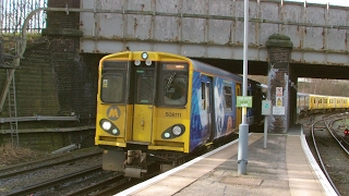 Half an Hour at 216  Birkenhead North Station 1022017  Class 507 508 terminus [upl. by Naelcm]