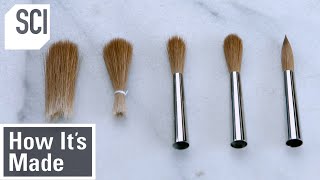 How Its Made Artist Paint Brushes [upl. by Changaris]