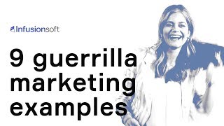 9 guerrilla marketing examples [upl. by Yecaw]