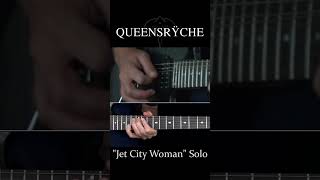 Jet City Woman Solo  Queensryche [upl. by Anaeed]