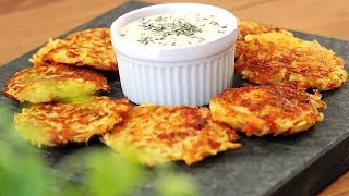 Rösti Potato Pancakes  How Tasty Channel [upl. by Donadee]