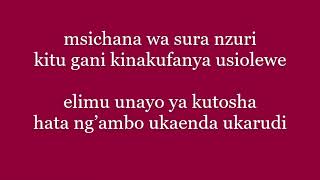 Daudi Kabaka Msichana Wa Elimu msichana wa sura nzur [upl. by Mountford]