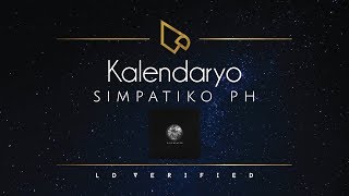 Simpatiko PH  Kalendaryo Lyric Video [upl. by Ainuj]