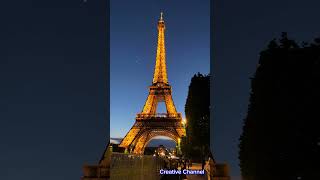 Eiffel Tower Light Show At Night [upl. by Pember]