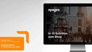 Webinar STRATO Webshop  In 10 Schritten zum OnlineShop Teil 1 [upl. by Alemaj977]