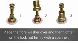 How to Install Quarter Turn Taps [upl. by Oilegor]