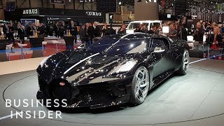 Why The Bugatti La Voiture Noire Costs 18 Million [upl. by Gabbey]