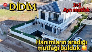 🔵14500000tl lüks villaDİDİMDE SATILIK HAVUZLU MÜSTAKİL LÜKS VİLLA altınkum didim turkey [upl. by Hanej238]