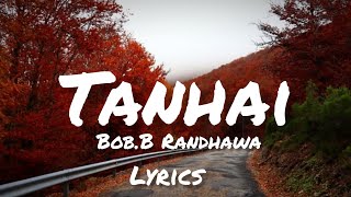 BobB Randhawa  TANHAI  LYRICS [upl. by Epilif911]