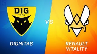 Dignitas vs Renault Vitality  RLCS Season 9  Doubleheader [upl. by Rosita]