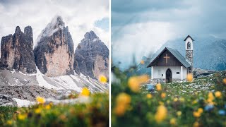 Hiking Tre Cime Di Lavaredo Dolomites Italy [upl. by Nonnair]