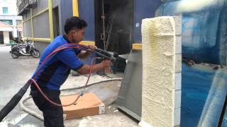 E10HP PU Foam Spray [upl. by Solhcin574]