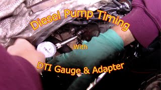 Bosch Diesel pump timingACV Engine [upl. by Russel528]