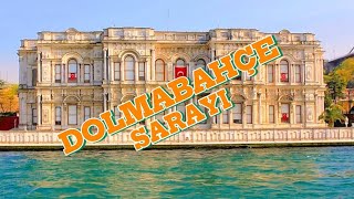 DOLMABAHÇE SARAYINI GEZDİK SİZDE GÖREBİLİRSİNİZ  İSTANBUL [upl. by Irvin]