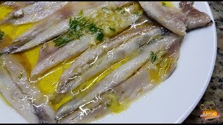 BOQUERONES en VINAGRE [upl. by Airotal375]