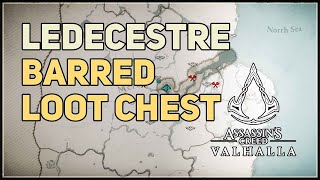 Barred Door Loot Chest Ledecestre Assassins Creed Valhalla [upl. by Amlas8]