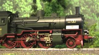 Fleischmann Model Trains 413771 HO Prussian P6 Steam Locomotive [upl. by Burrus]