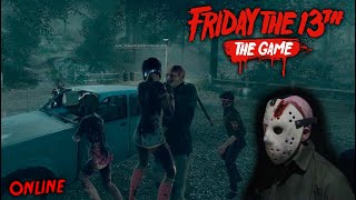 JASON IS COMING Friday the 13th Game [upl. by Eelessej634]