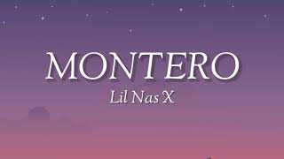 Lil Nas X  MONTERO Call Me By Your Name lyrics [upl. by Ahsotan]