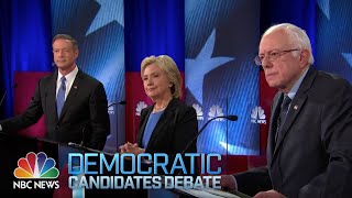 NBC NewsYouTube Democratic Debate Full [upl. by Litt715]