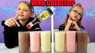 Who Cheated Twin Telepathy Milkshake Challenge [upl. by Sirama]