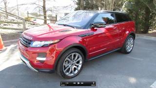 2012 Range Rover Evoque Coupe Pure Plus Dynamic Start Up Exhaust and In Depth Tour [upl. by Kraska]