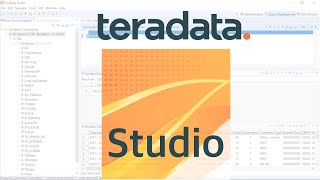 Teradata Studio intro and interface overview [upl. by Button]