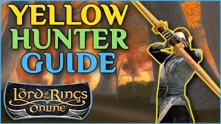 LOTRO Yellow Line Hunter Guide  Starter Build Trait Analysis and Gameplay 2020 [upl. by Wandis]