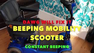 Mobility Scooter Beeping Noise [upl. by Melgar]