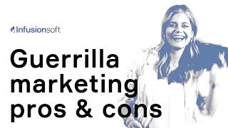 Guerrilla marketing pros and cons [upl. by Belshin63]