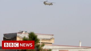 As Kabul falls backlash against President Biden grow  BBC News [upl. by Ahsirak670]