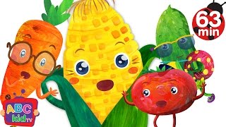 Vegetable Song 2D  More Nursery Rhymes amp Kids Songs  CoComelon [upl. by Buford]