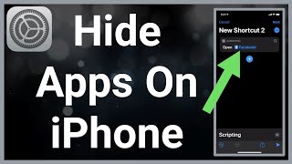 How To Hide Apps On iPhone  Sneaky [upl. by Idnal]