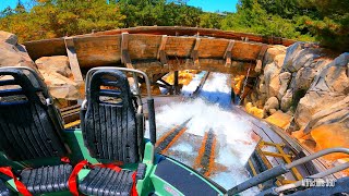 Disney Grizzly River Rapids Ride with Drops  Disney California Adventure 2021 [upl. by Nwadal]