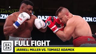 FULL FIGHT  Jarrell quotBig Babyquot Miller vs Tomasz Adamek [upl. by Ahlgren]